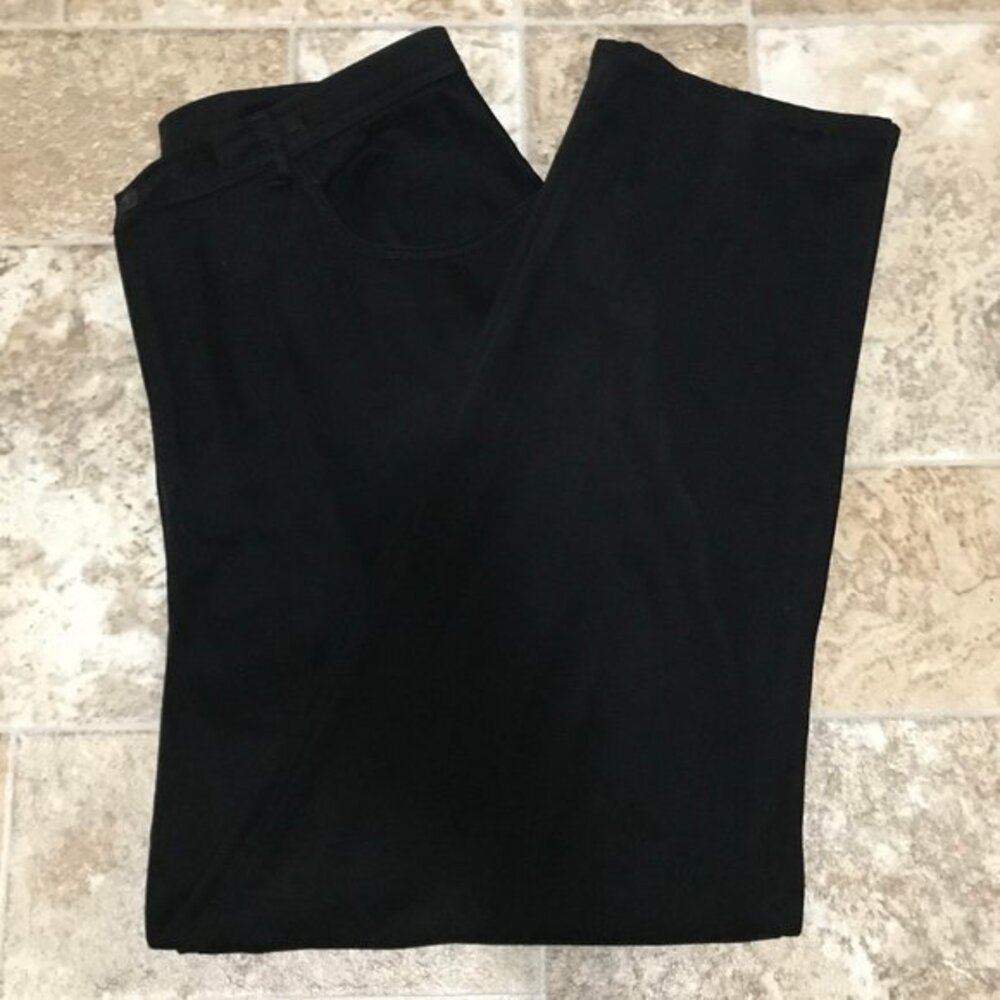 Jones New York Sport Black Cotton Blend Pa…